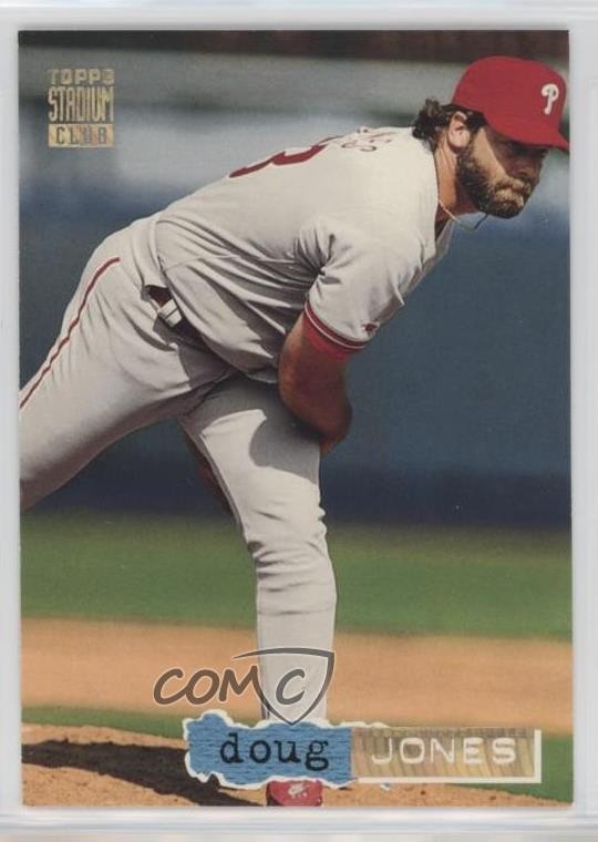 1994 Topps Stadium Club Golden Rainbow Doug Jones #580 1u9