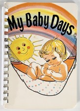 My Baby Book 1980 Lillian Vernon Vintage w/Envelope pgs Unused Momento Keepsake