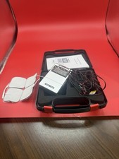 TENS 7000 Digital Pain Management Unit with Case Pads and Instructions Works E4B