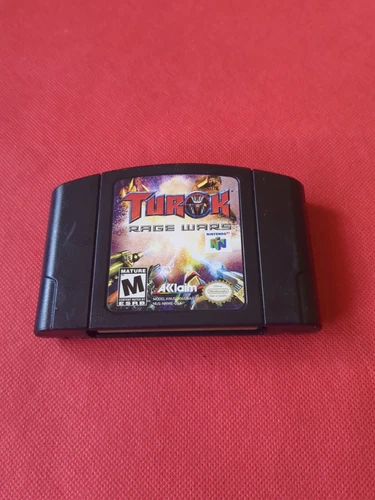 Turok Rage Wars (Nintendo 64 N64, 1999) Cartridge Only Tested working Authentic