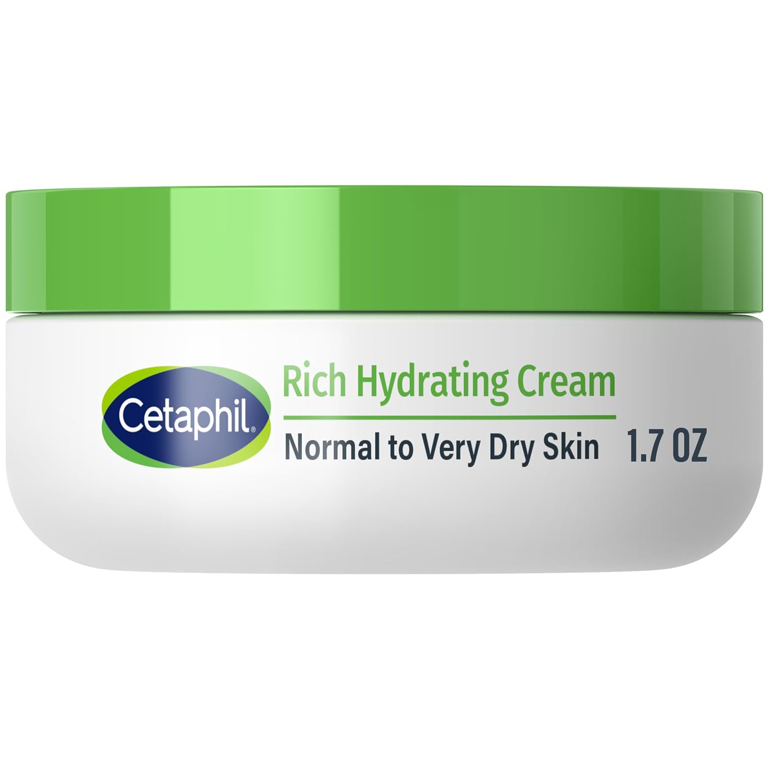 Rich Hydrating Night Cream for Face, with Hyaluronic Acid, 1.7 Oz, Moisturizing