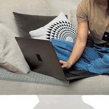 Cooling laptop Cushion Pad Breathable Chair Car Office Home Purple Portable