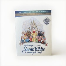 SNOW WHITE THE SEVEN DWARFS Disney Movie Club Exclusive BLU-RAY DVD DIGITAL