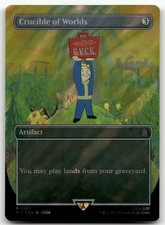 Crisol de Mundos (Sin Fronteras) (Surge Foil) #885 (Nuevo) Fallout PIP Magic Magic The Gathering