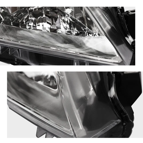 Headlights For 2015 2016 2017 Toyota Camry LE SE Left + Right Halogen Headlamp - Picture 11 of 21