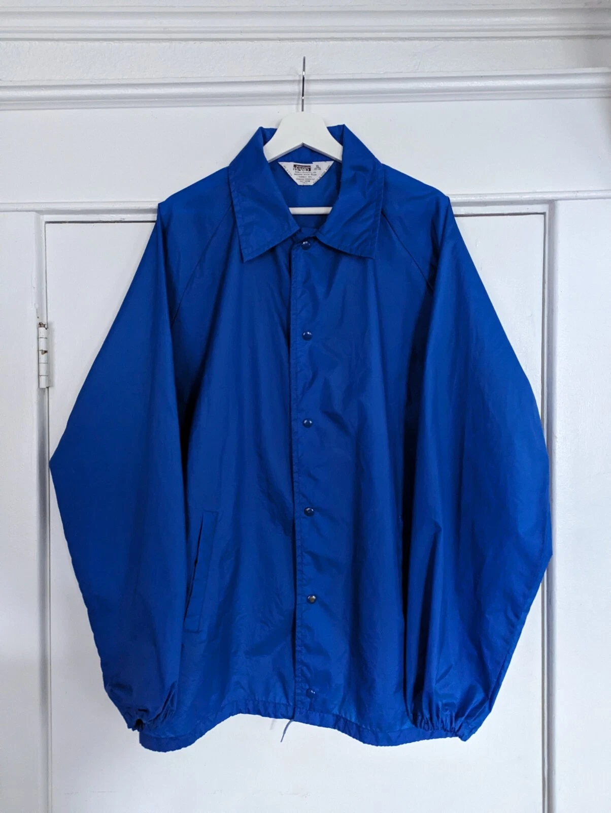 Vintage Montgomery Ward Blue Windbreaker Size XL