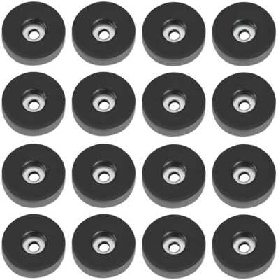 Adam Hall Piedini Antiscivolo Set Di 16 Piedini In Gomma Adam Hall - Foto 5