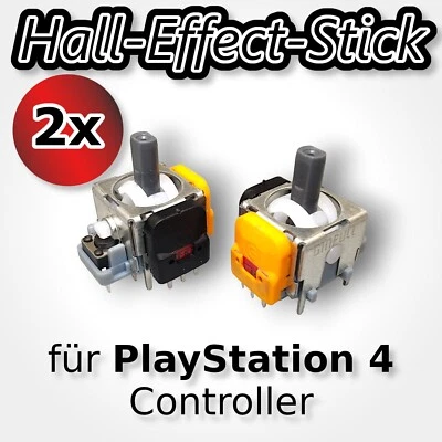 RETROREIZ 2x PS4 Hall Effect Stick Controller V3 Effetto Magnetico Drift Fix per PlayStation 4