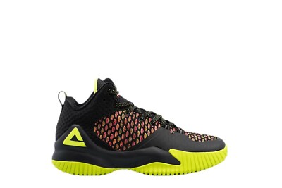 DA073421] Mens Peak Street Ball Master LW Black Neon Yellow