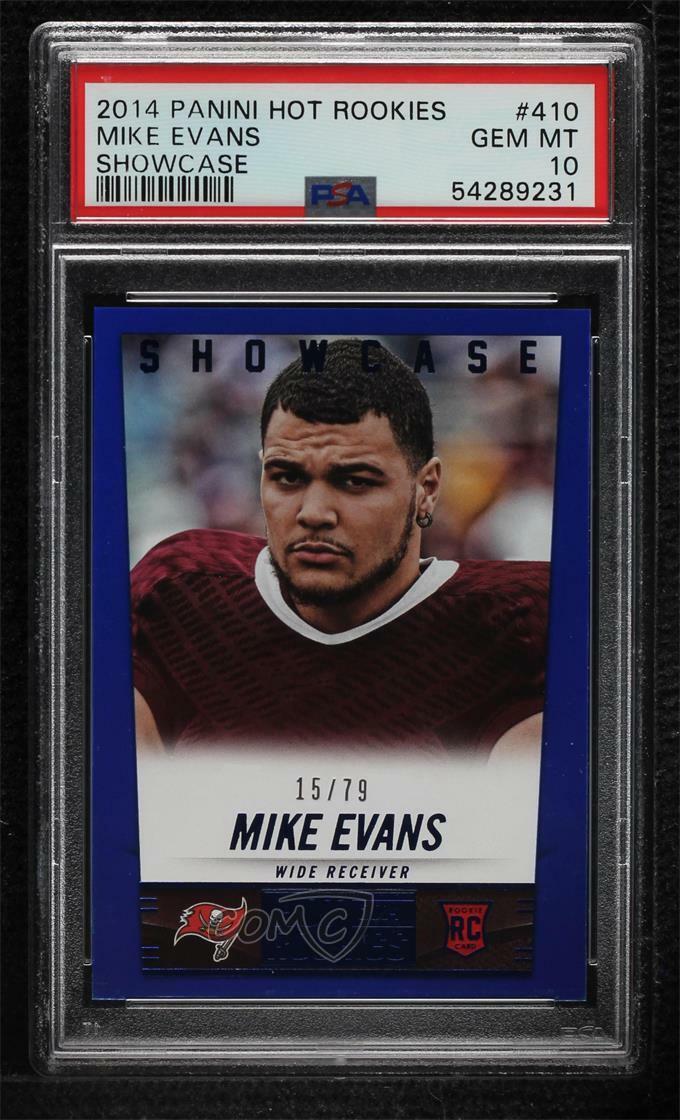 Mike Evans Panini Hot Rookies #410 Showcase
