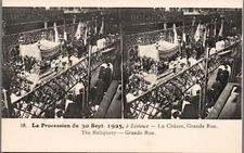 *71509 postcard 14 Lisieux - Procession of 30 Sept. 1925