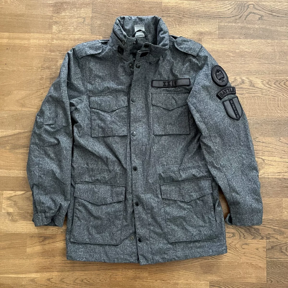 RARE Kobe Bryant Nike M65 Military Jacket Gray Tech Pack 426832 010 Men s Size S
