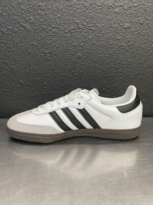 Adidas Samba OG White Black Gum Sneaker B75806 Size 5M/6.5W BRAND