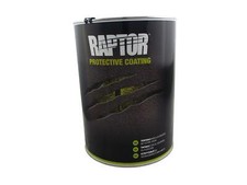 UPOL Raptor SCHWARZ 5L robuste Urethenbeschichtung LKW Bett Liner Unterboden U POL