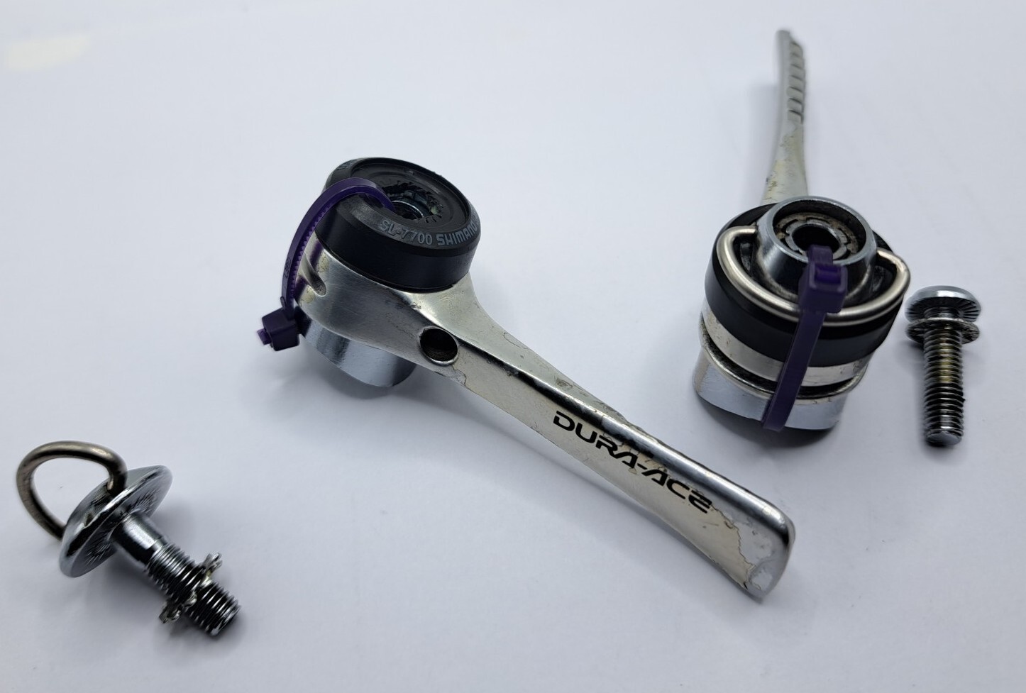 Shimano DuraAce SL7700 9Speed Downtube Shifters eBay