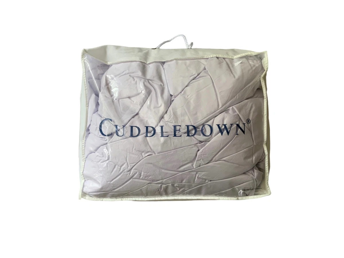 Cuddledown Colored Comforter Bellflower 600FP Duck Down OS King