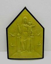 🟡ART.M-885 ANTICA MADONNA REGINA PACIS CARTA PESTA / PAPIER MACHE  EPOCA 1910