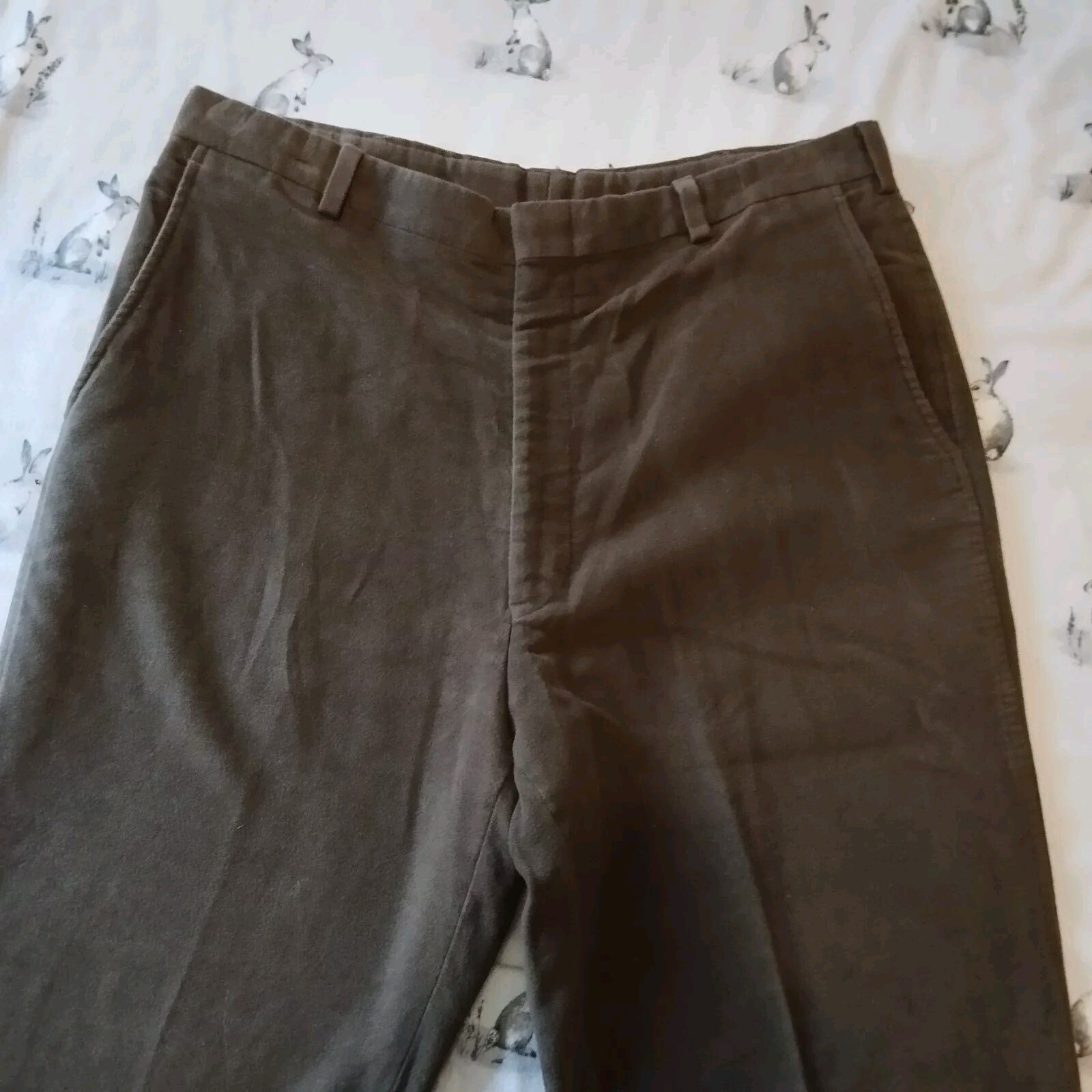 ORVIS Mens Moleskin Trousers Hunting Fishing Country Brown 36" x 34" eBay