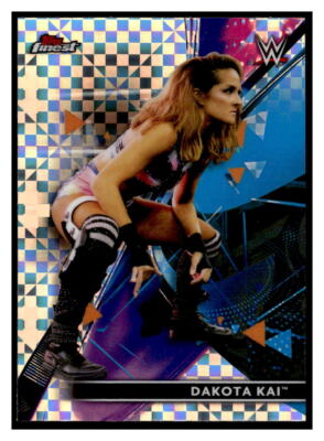 2021 Finest WWE X-Fractors #80 Dakota Kai | eBay