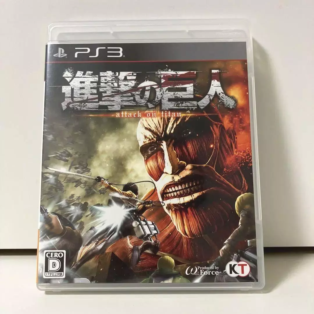 Shingeki no Kyojin Attack on Titan Japanese Ver. PS3 PlayStation 3 Video  Game