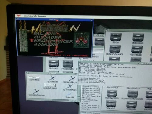 Ordenadores vintage Amiga 1200