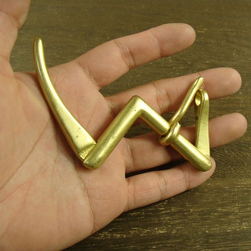 Hebilla de pasador de cinturón de liberación rápida de latón para hebillas de cinturón/cinturón de 1,5" para bomberos - Imagen 7 de 9