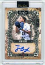 Jose Butto 2023 Wild Card 5 Card Draw Auto 1/1