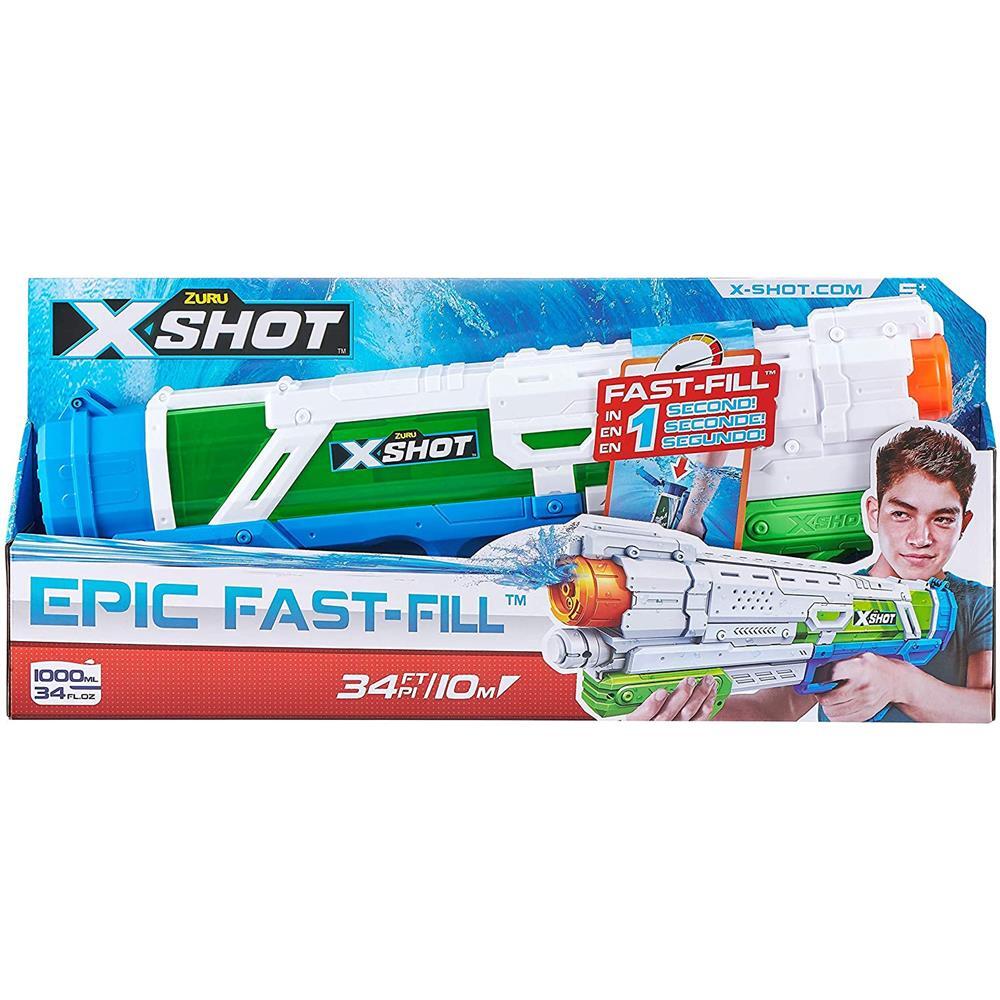 Zuru X-Shot Epic Быстрорастворимый Вассерпистолет 1000 мл для наружного применения 5290₽