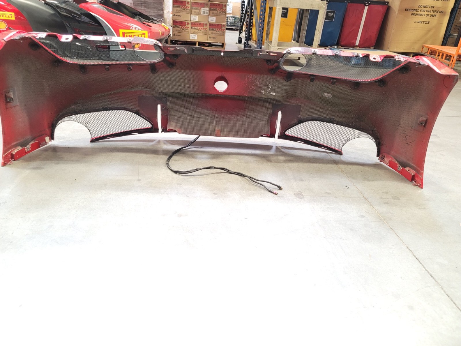 FERRARI 488 Challenge BUMPER COVER Rear (Stock #C)