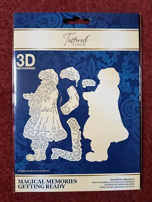  Tattered Lace Magical Memories ''Getting Ready'' Weihnachten Stanzformen