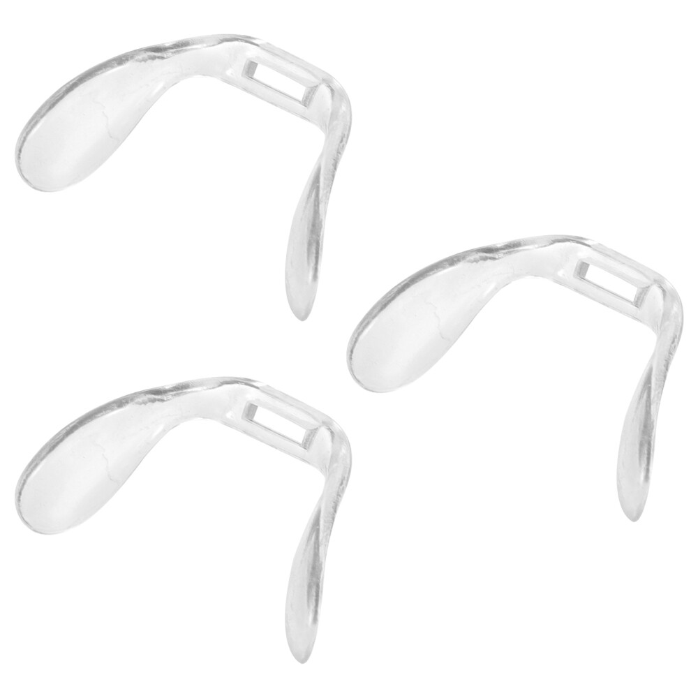 3 Pcs Glasses Nose Piece U Shaped Eyeglasses Pads Grip for Reducing Burden