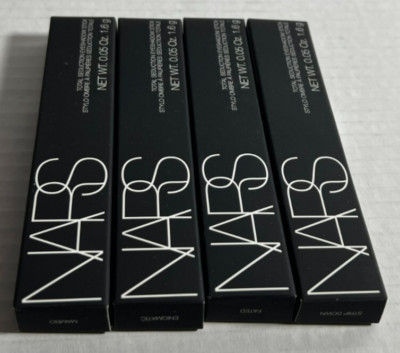 Set of 4 NARS Total Seduction Eyeshadow Stick - Mambo/Enigmatic/Fated/Strip Down