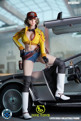 1/6 Super Duck Female Sexy Technician Clothes w/Head Set082 for