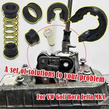 8Pc For VW Jetta MK4 Golf Bora Gearbox Repair Kit MT Trans Shifter Uper Shell
