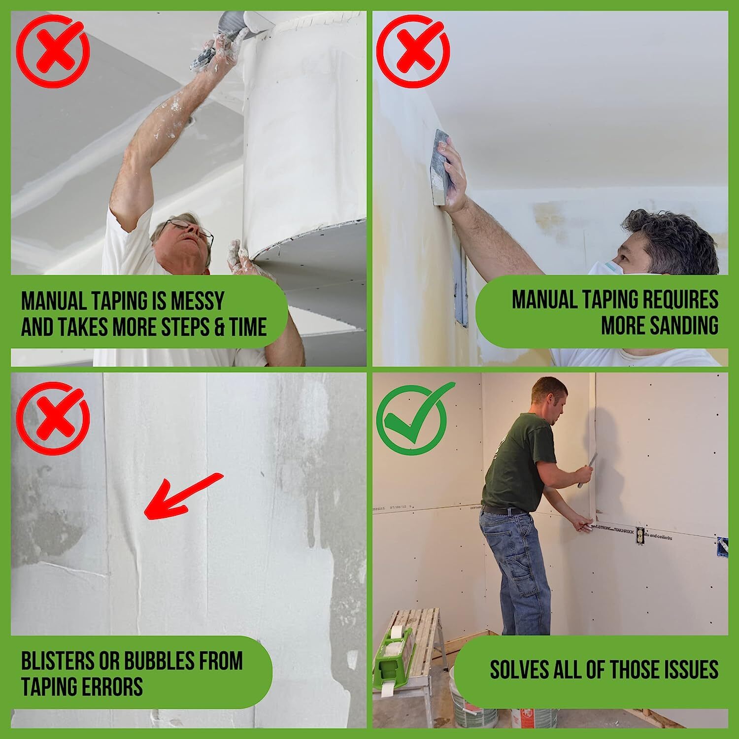 TapeBuddy Drywall Tape Dispenser by Buddy Tools LLC Drywall Taping