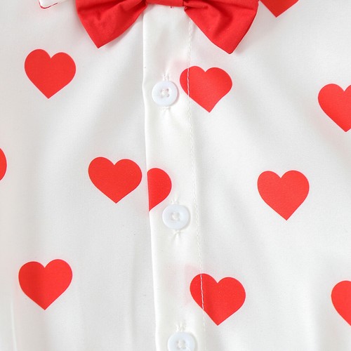Infant Baby Kids Boy Formal Suit Romper Tops + Shorts Gentleman Outfit Summer - Picture 7 of 12
