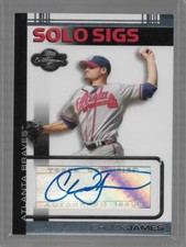 2007 Topps Co-Signers Solo Sigs #CJ Chuck James Auto