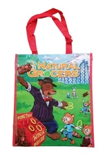 Natural Grocers Bag Reusable Shopping Tote Heavy Duty Plastic Good4u NWOT