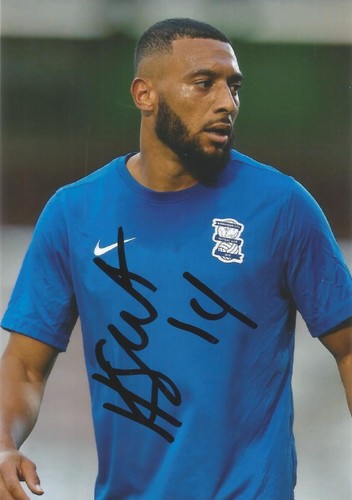 BIRMINGHAM: KESHI ANDERSON SIGNED 6x4 ACTION PHOTO+COA - 第 1/1 張圖片