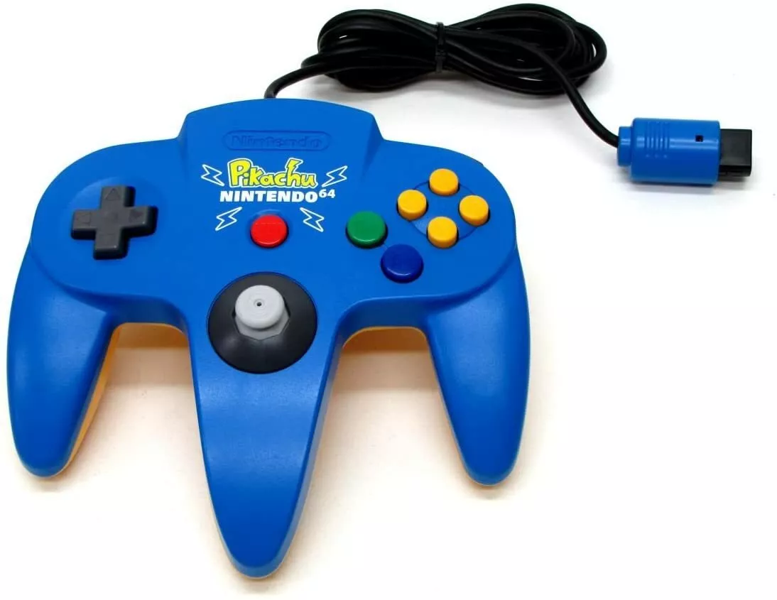 Manette officielle Nintendo 64 Bleu occasion - Retro Game Place