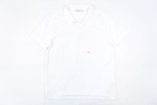 CALVIN KLEIN CK WHITE LARGE POLO SHIRT MENS PREOWNED