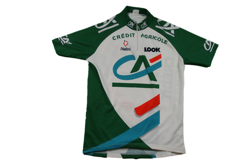 Maillot Vélo Vintage Nalini Crédit Agricole - Look D'époque - Taille M