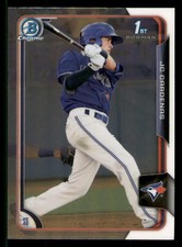 JC Cardenas 2015 Bowman Draft #156 Chrome Toronto Blue Jays