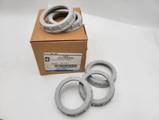 Lot of 5 Steel City BU 507 Plastic Insulated Bushing For 2-1/2" Rigid Conduit