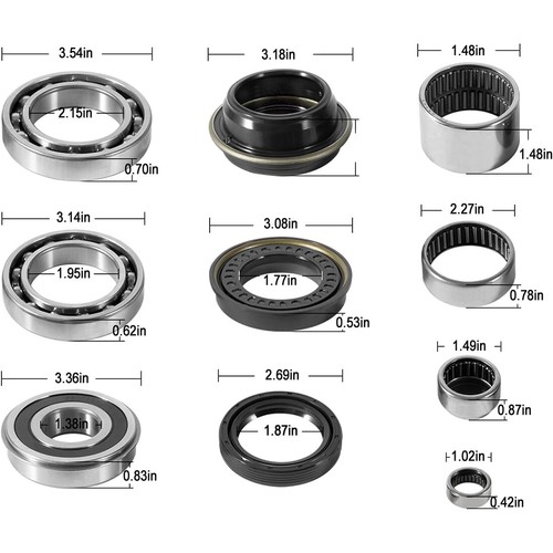 Fits GM Chevy Cadillac NP246 Transfer Case Bearing Seal Rebuild Kit - Picture 17 of 18