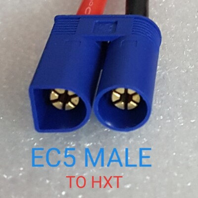 KONECT - CONNETTORE EC5 FEMMINA - 10 PEZZI – D.P Modellismo
