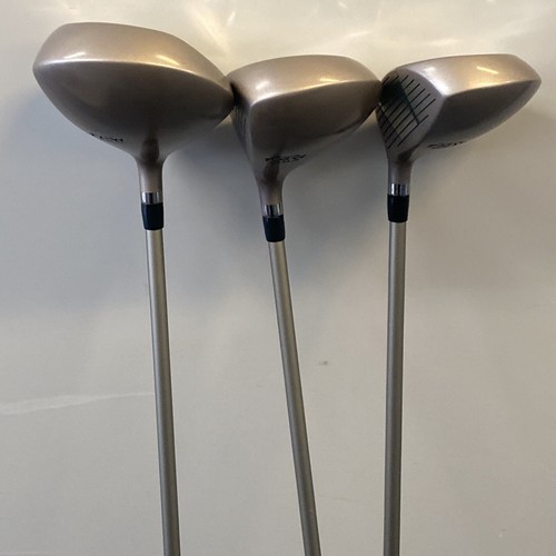 PINSEEKER Golf TPW II WOOD 1/3/4.5 SET E-FORCE Graphite Shaft RH + Head Covers - Picture 5 of 16