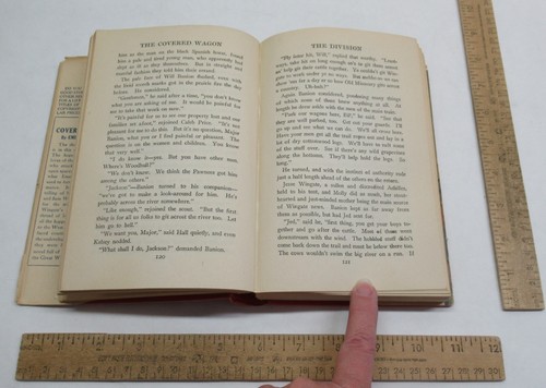 THE COVERED WAGON - Emerson Hough - historical novel - GROSSET & DUNLAP -#1 - Picture 10 of 13