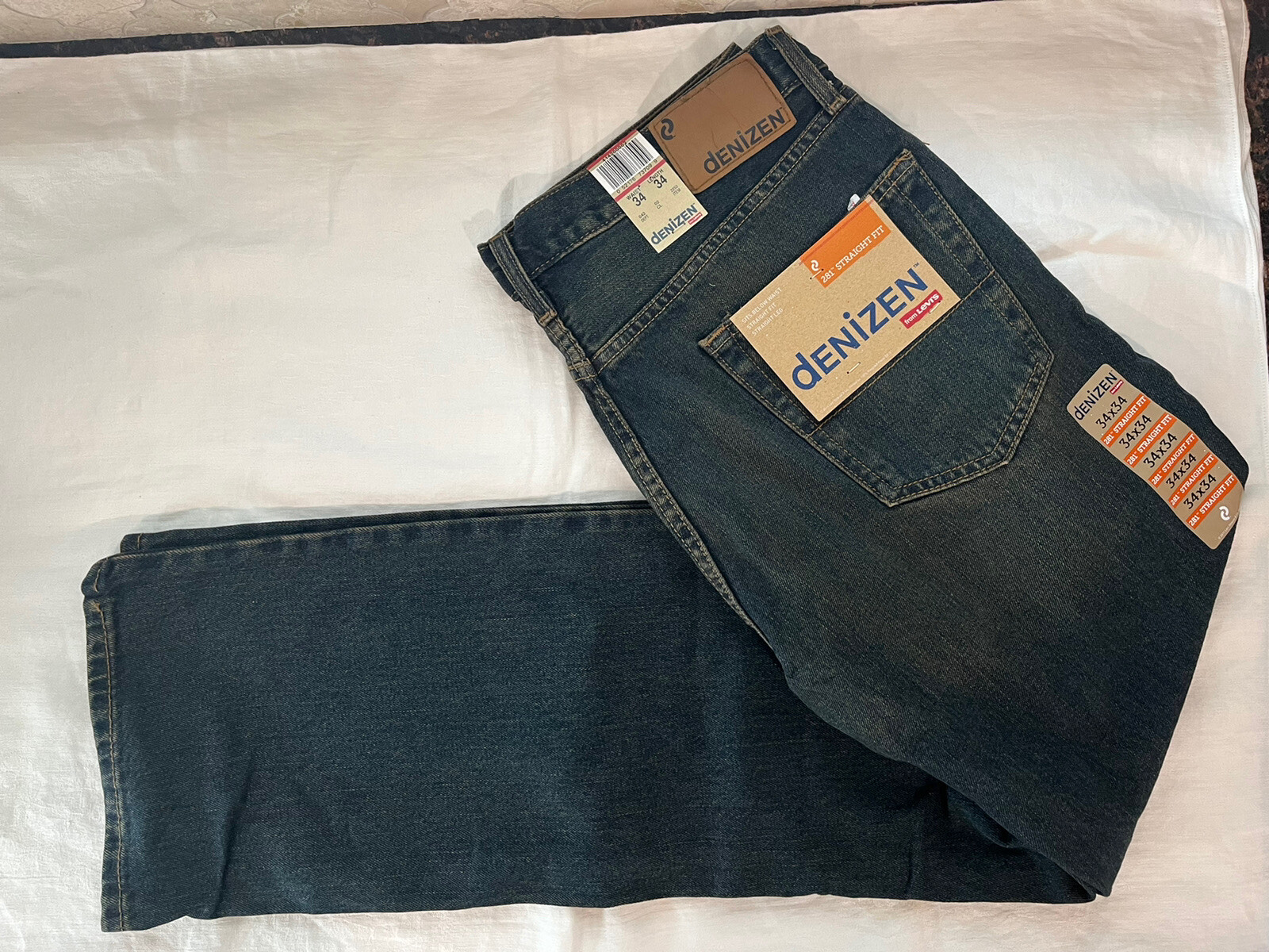 Levis Denizen 281 Men's Straight Fit Jeans Size W34 x L34 NWT 52176737099 |  eBay