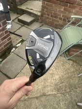 Ping G430 Max 4 Hybrid Golf Club 22 Degree Stiff Flex Alta CB 65 Shaft Headcover
